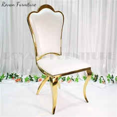 Oltin zanglamaydigan po'latdan yasalgan o'zaro faoliyat to'y stullari